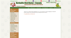 Desktop Screenshot of canada.mylifeherbal.com
